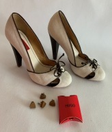 Efektowne szpilki HUGO BOSS 24 cm r. 37,5