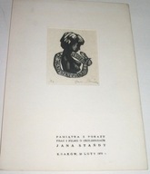 EKSLIBRIS. PAMIĄTKA Z POKAZU PRAC I FILMU O EKSLIBRISACH JANA STAŃDY /1975