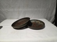 Szalki mosiężne do wagi szalkowej 10kg W.Robliczek Przemyśl 23cm