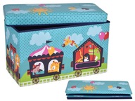 Pudełko na zabawki Gockowiak 60 x 35 cm wielokolorowy