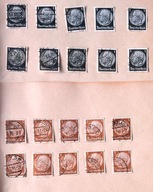 GG Fi 512-528 Karnet z portretem Paula Hindenburga