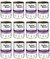 ZESTAW Dolina Noteci JUNIOR MOKRA karma dla psa WĄTRÓBKA z KRÓLIKA 12x 400g