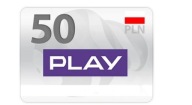 SZYBKIE DOŁADOWANIE PLAY 50 ZŁ TELEFONU NA KARTĘ KOD NA EMAIL