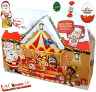 Kalendarz adwentowy ze słodyczami Kinder w kształcie domku XXL 3D 234 g
