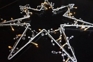 GWIAZDA DEKORACJA ŚWIECĄCA DENMARK MEGA 50cm. ALMI DECOR WISZĄCA ILUMINACJA