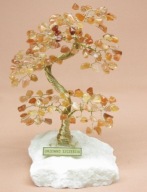 Drzewko szczęścia z kamieni - karneolu