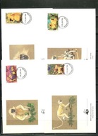 A51381)WWF-FDC Ssaki: Bhutan 840 - 843