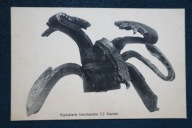 POCZTÓWKA FRANCUSKI GRANAT 7,5 PO EKSPLOZJI