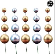 kule ozdobne na tort, ciasto, ozdoby na tort