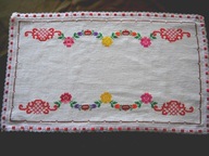 Bieżnik na stół - ławę