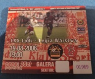 bilet ŁKS Łódź - Legia Warszawa