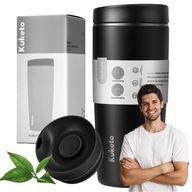 KUBEK TERMICZNY TERMOS KAWA HERBATA MĄŻ PREZENT WALENTYNKI 580ML GORĄCE