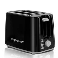 Toster Aigostar Warrior czarny 750W kompaktowy śniadaniowy pieczywo