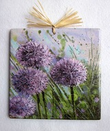 Robótkownia Kafelek obrazek 15x15 Kwiat Kwiaty Łąka