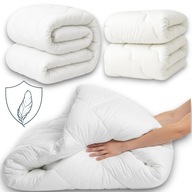 KOŁDRA CAŁOROCZNA 160x200 ANTYALERGICZNA GRUBA PUSZYSTA POLSKA