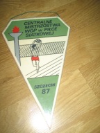 WOJSKA OBRONY POGRANICZA Centralne Mistrzostwa WOP Siatkówka Szczecin 1987