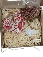 Zestaw 3 ceramicznych serduszek | ZPSW Białystok | 34. Finał WOŚP Opis: