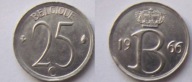 Belgia 25 cent 1966 q