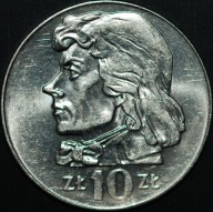 10 zł 1970 - Tadeusz Kościuszko - około menniczy egzemplarz