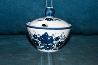 CUKIERNICA RĘCZNIE ZDOBIONA PORCELANA LUBIANA