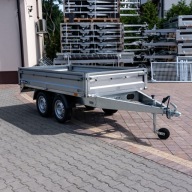 Przyczepka LORRIES PB75-2614/2 Osie TANDEM 260x138 ZDEJMOWANE BURTY