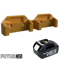 Uchwyt wieszak podwójny na akumulator baterię Makita 18V LXT