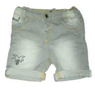 IN EXTENSO jeansowe JEANS szorty krótkie SPODENKI szare hafty jak NOWE 74