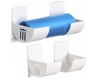 Samoprzylepny Wieszak na Worki na Śmieci | Uchwyt na Rolki