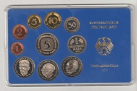 Niemcy NRF zestaw 10 szt 1982 J stan PP UNC