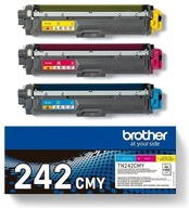 Toner Brother TN242CMY fioletowy, niebieski , żółty