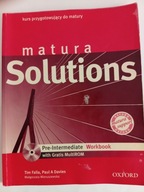 Matura Solutions Pre-Intermediate Workbook with CD Tim Falla Paul A Davies