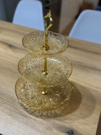 Taca na owoce, patery na desery, elegancka dekoracyjna podstawka na tort