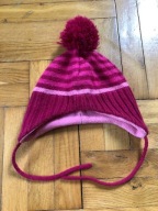 CZAPKA ZIMOWA OCIEPLANA dla DZIEWCZYNKI 2 lata