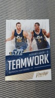 2016-17 Panini Prestige Teamwork * Gordon Hayward & Rodney Hood * Jazz