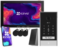 Inteligentny wideodomofon EZVIZ EP7 Ekran 7" 2K Wi-Fi Czytnik Panel solarny