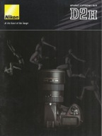 Katalog Prospekt Nikon D2h 24 strony 2004 rok PL/CZ