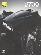Katalog Prospekt Nikon D700 24 strony 2011 rok PL