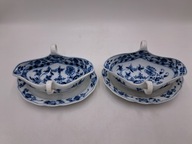 Sosjerka z podstawką Meissen Miśnia Carl Teichert kobalt cebulowy 1982-1929