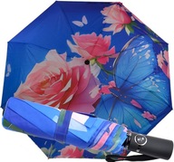 PARASOLKA DAMSKA PARASOL DAMSKI MĘSKI FULL PEŁNY AUTOMAT MOCNY UNISEX