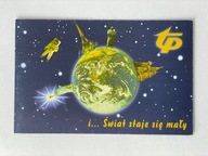 Karnet do kart telefonicznych TP SA Toruń Kula Ziemska Świat staje się mały