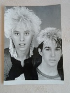 LIMAHL i NICK BEGGS (wokalista zespołu Kajagoogoo) - stare kolekcj zdjęcie