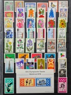 Klaser ze Znaczkami Niemcy RFN BRD Czyste Duża Kolekcja Wysoka Wartość