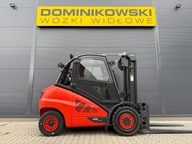 WÓZEK WIDŁOWY LINDE H50T-02 2016R LPG DUPLEX KABINA WYNAJEM SPRZEDAŻ SERWIS