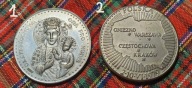 medale z papieżem J. Pawłem II , 2 szt. i medal z ojcem Pio
