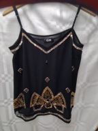 GEORGE G21 Bluzka-top z cekinami rozm 38-40