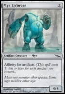 Karta Magic: The Gathering Myr Enforcer Wizards Of The Coast