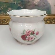 Osłonka donica porcelana Maryleigh Pottery England róże 12 cm