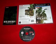 METAL GEAR SOLID 3 SNAKES EATER PlayStation 2 PS2 PREMIEROWA 3xANG