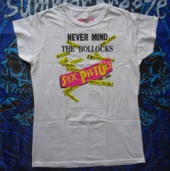Sex Pistols Never Mind The Bollocks Koszulka Damska Oryginał Punk Rock