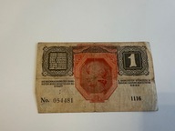 1 korona Austria / Austro-Węgry 1916 VF-